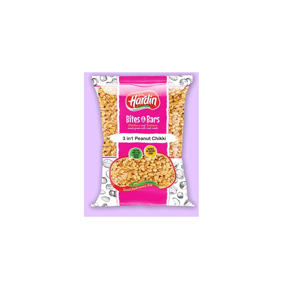 3 in 1 Mixed Chikki – 200g | Crunchy Peanut, Sesame & Jaggery Bar