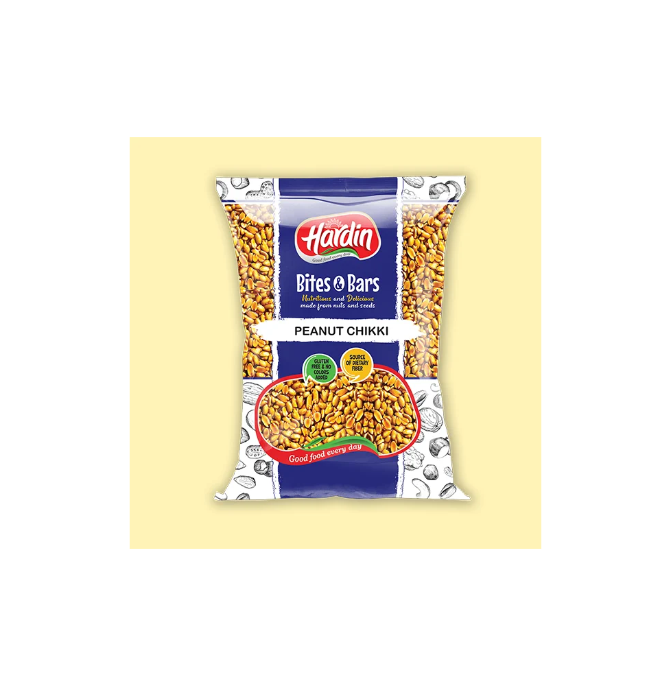Peanut Chikki Bar – 200g | Sweet & Crunchy Indian Snack