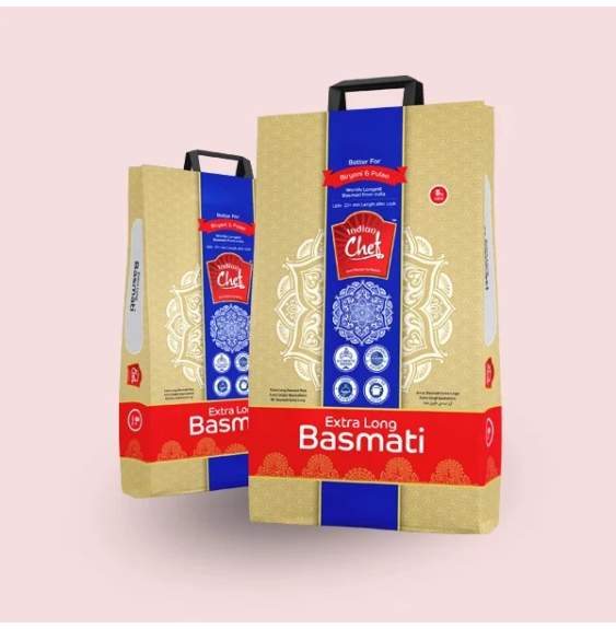 Ryż Basmati Extra Długi – 5Kg | Indian Chef – Premium Indyjski Ryż
