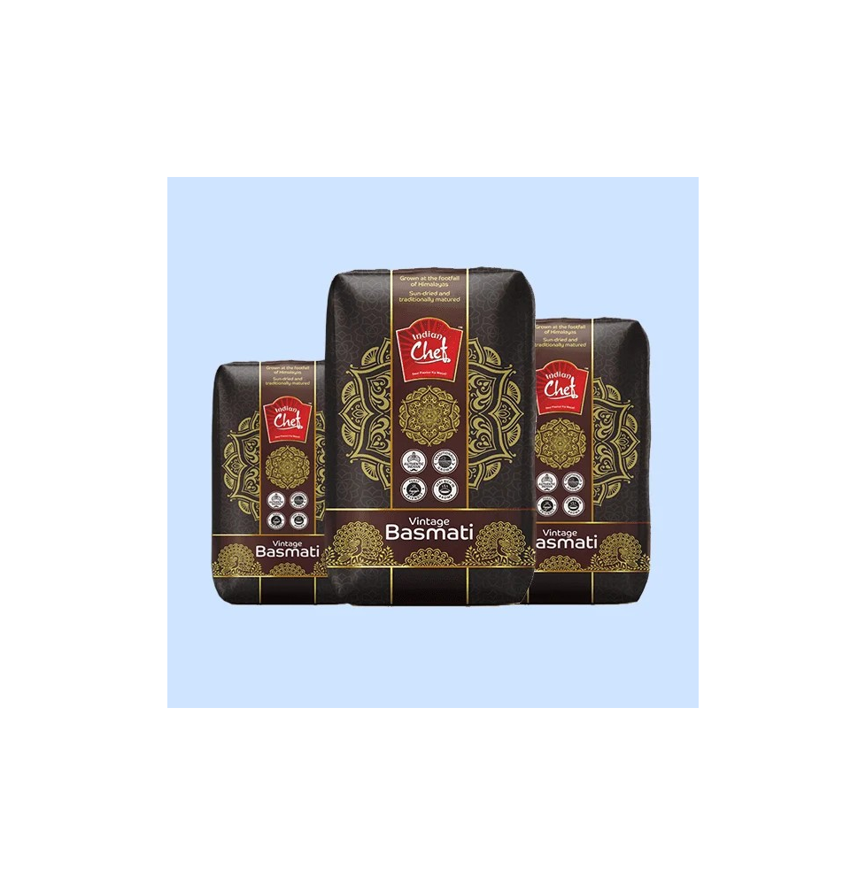 Ryż Basmati Vintage – 1kg | Indian Chef – Premium Indyjski Ryż