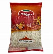 Poha Cienkie Białe – 400g | Nitya – Premium Płatki Ryżowe