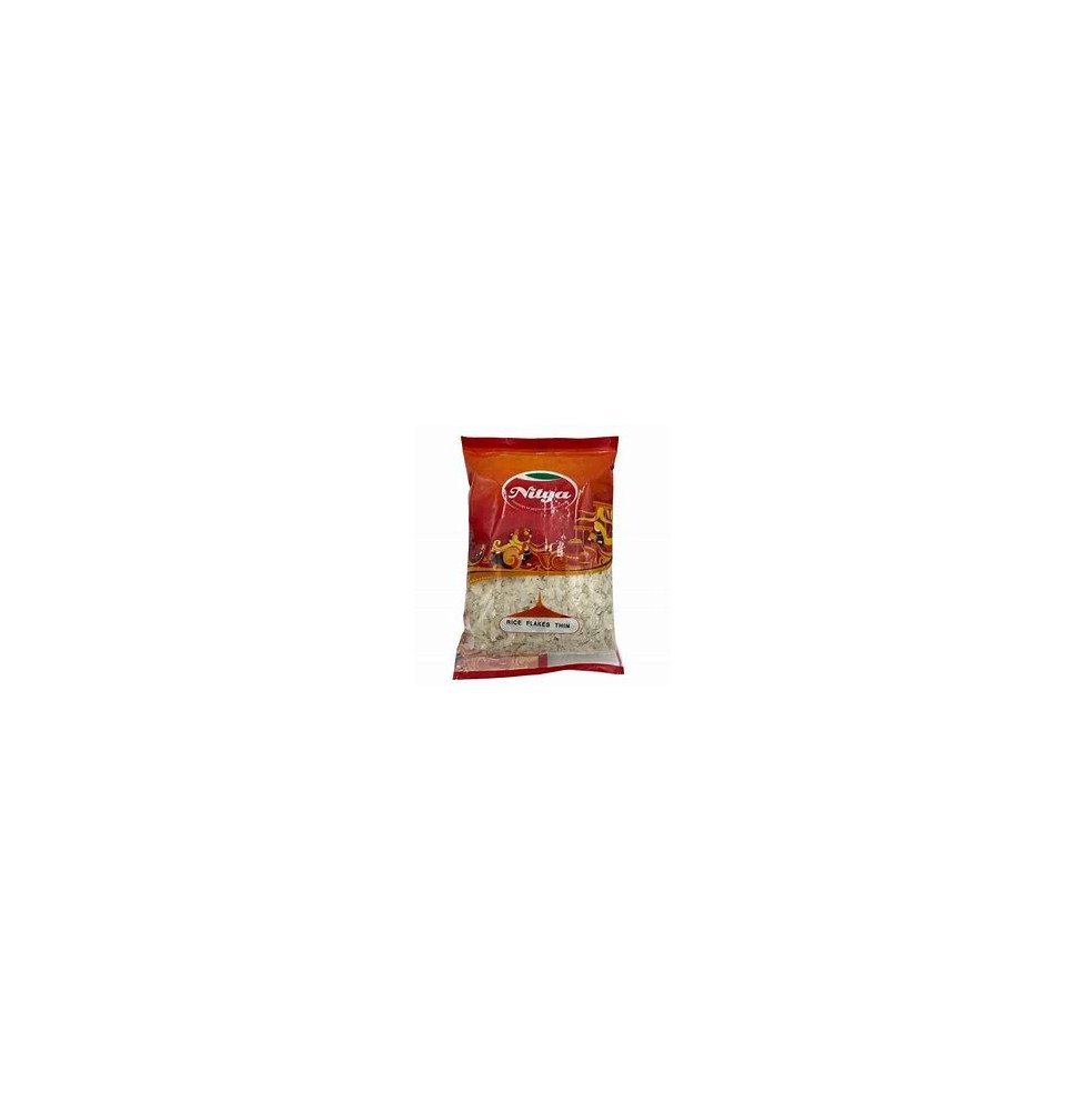 Poha Cienkie Białe – 400g | Nitya – Premium Płatki Ryżowe