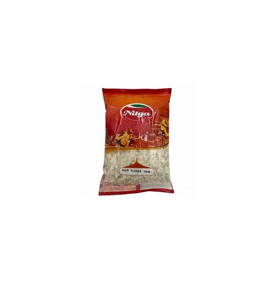 Poha Cienkie Białe – 400g | Nitya – Premium Płatki Ryżowe