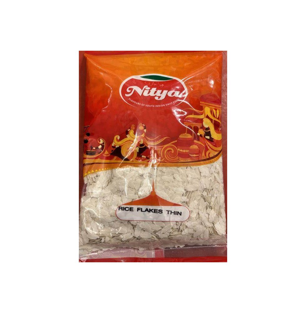 Poha Cienkie Białe – 700g | Nitya – Premium Płatki Ryżowe