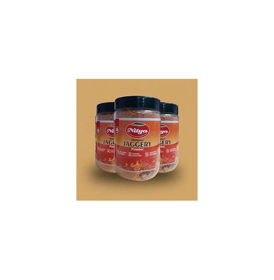 Cukier Jaggery w Proszku – 750g | Nitya – Naturalny Nierafinowany Cukier Trzcinowy