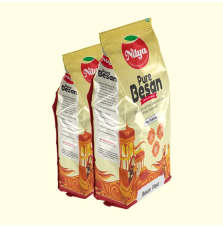 Mąka z Ciecierzycy (Besan) – 1kg | Nitya – Bezglutenowa Mąka z Grochu Włoskiego