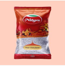 Sago Średnie (Sabudana) – 250g | Nitya – Perły Tapioki do Gotowania i Postu