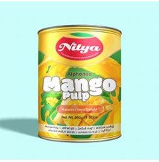 Pulp Mango Alphonso – 850g | Nitya – Słodkie Puree Mango do Deserów i Napojów