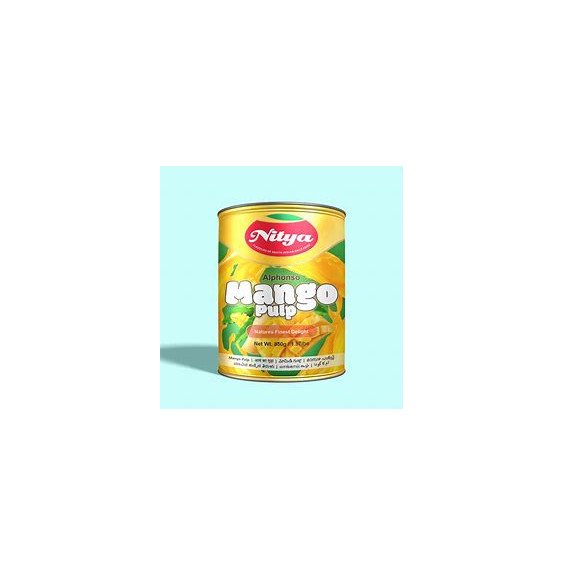 Pulp Mango Alphonso – 850g | Nitya – Słodkie Puree Mango do Deserów i Napojów