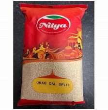 Soczewica Czarna Łuskana (Urad Dal Split) – 500g | Nitya – Wysokiej Jakości do Gotowania, Dal Indyjski