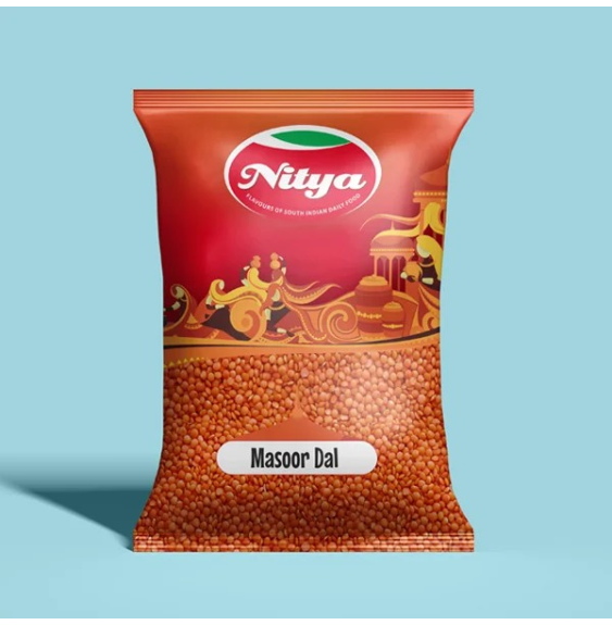 Soczewica Czerwona Łuskana (Masoor Dal Split) – 1kg | Nitya – Do Gotowania i Kuchni Indyjskiej