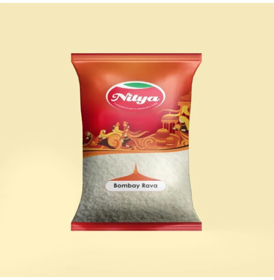 Bombay Rava (Sooji) – 1kg | Nitya – Kasza Manna do Upmy, Dos i Potraw Indyjskich