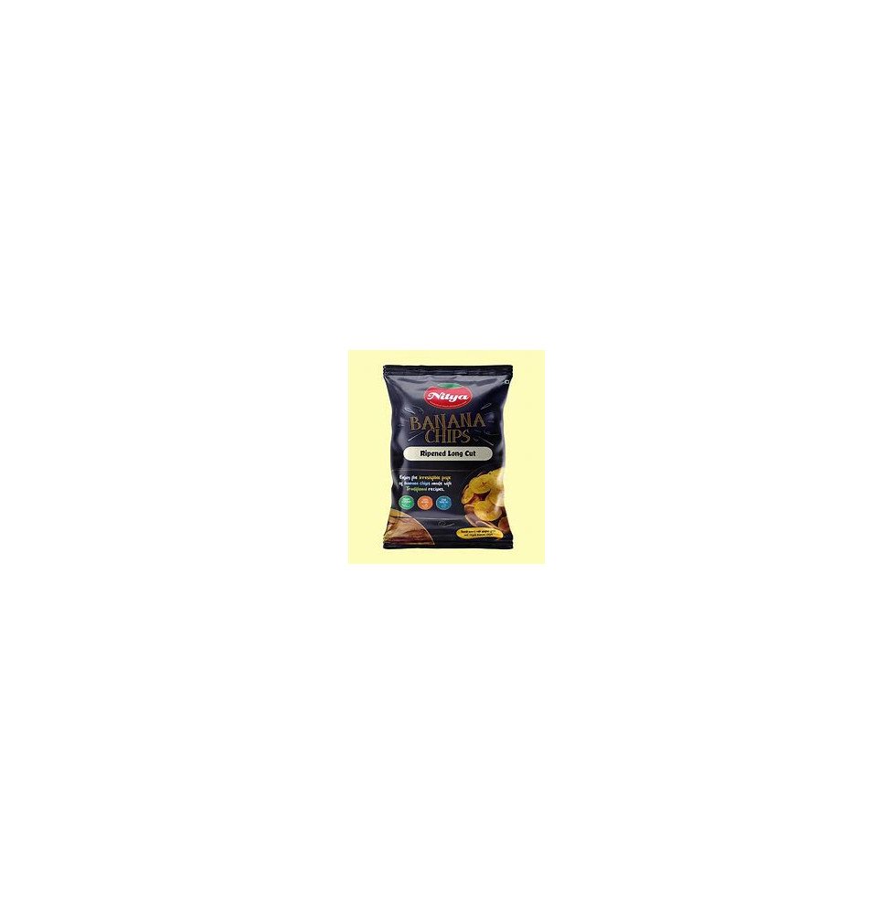 Banana Chips Ripened Long Cut – 150g | Nitya Crispy Kerala Snack, Natural & Tasty