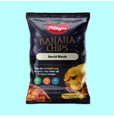 Chipsy Bananowe Special Masala – 150g | Nitya – Pikantna Przekąska w Stylu Keralijskim z Specjalną Przyprawą