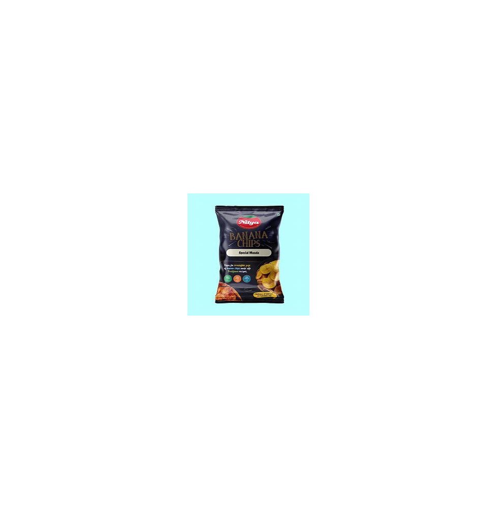 Chipsy Bananowe Special Masala – 150g | Nitya – Pikantna Przekąska w Stylu Keralijskim z Specjalną Przyprawą