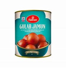 Gulab Jamun – 1kg | Haldiram’s – Tradycyjny Indyjski Słodycz, Miękki i Syropowy