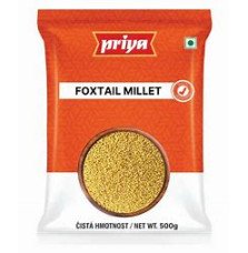 Proso Ogoniaste – 500g | Priya – Wysokiej Jakości Proso do Przepisów Indyjskich i Zdrowych