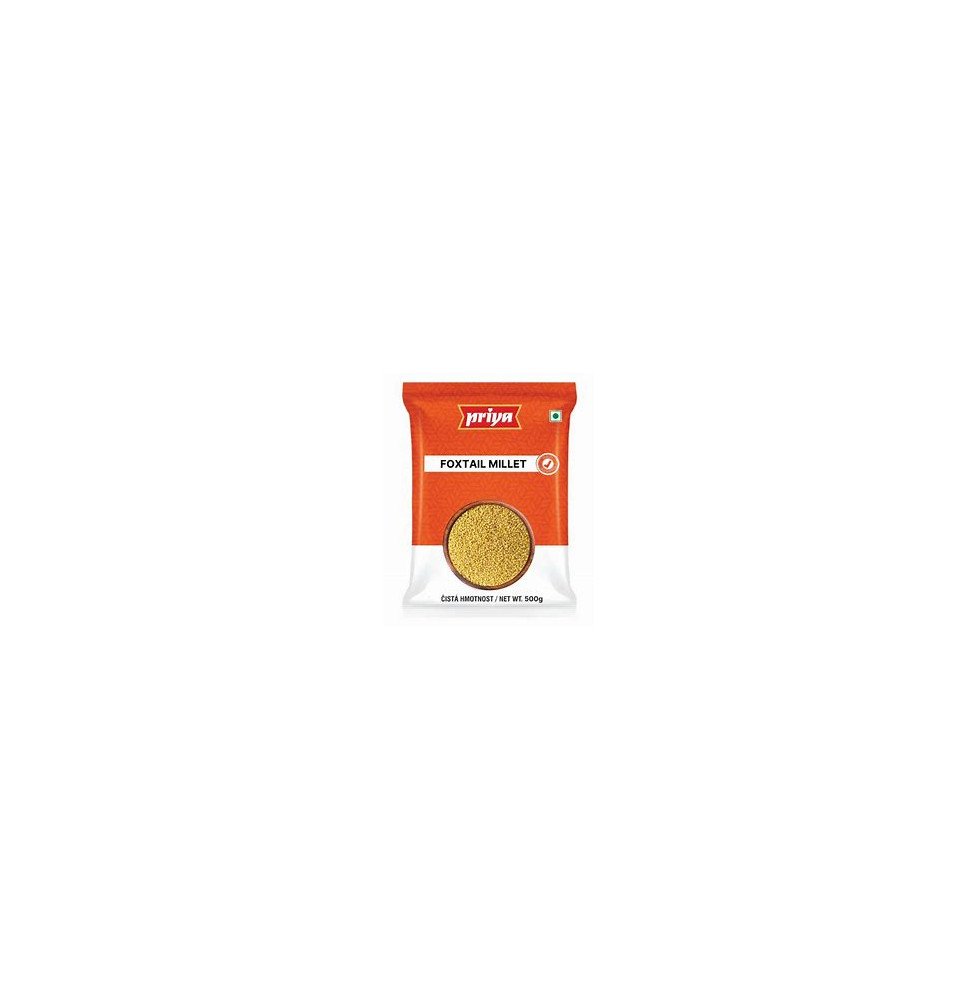 Proso Ogoniaste – 500g | Priya – Wysokiej Jakości Proso do Przepisów Indyjskich i Zdrowych