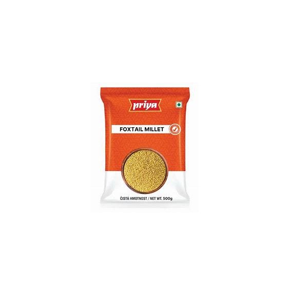 FoxTail Millet – 500g | Priya – High-Quality Millet for Indian and Healthy Recipes