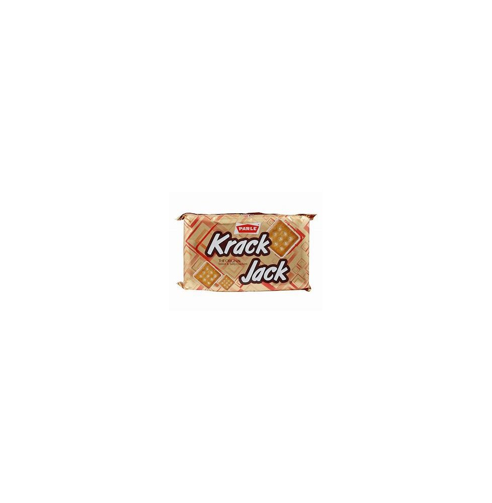 KrackJack – 264g | IND – Opakowanie Rodzinne Ciasteczek o Smaku Słodko-Solonym