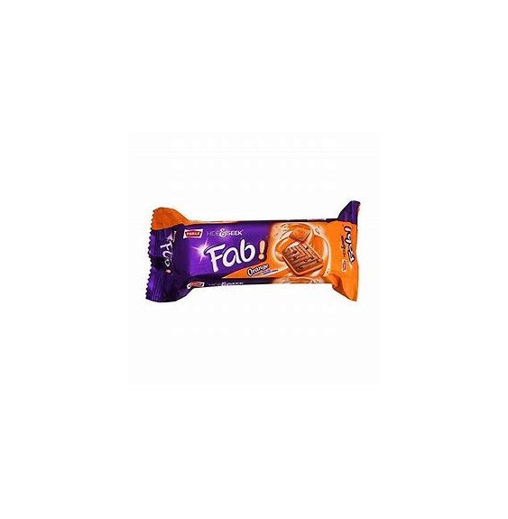 Hide & Seek Fab Orange – 112g | IND – Orange Flavored Cookies for Refreshing Snacking