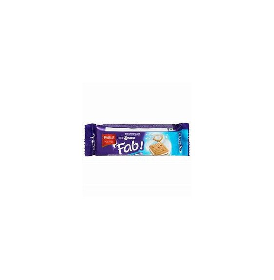 Hide & Seek Fab Wanilia – 112g | IND – Ciasteczka o Smaku Waniliowym do Przekąsek i Deserów