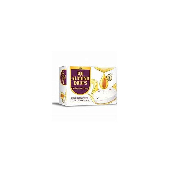 Mydło Bajaj Almond Drops – 100g | Bajaj – Nawilżające Mydło z Ekstraktem Migdałowym dla Gładkiej Skóry