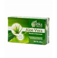 Mydło Vatika Naturals Aloe Vera – 100g | Dabur – Nawilżające Mydło z Aloesem dla Miękkiej Skóry