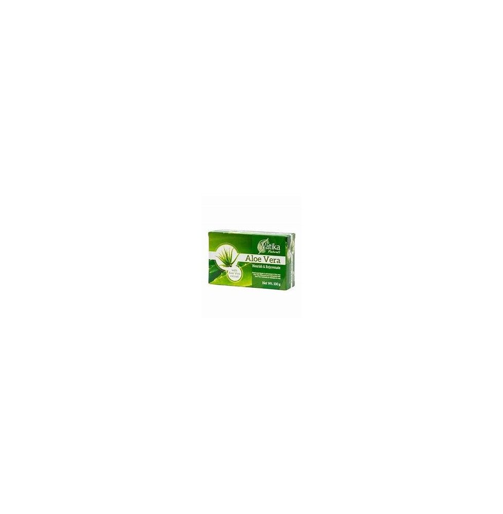 Mydło Vatika Naturals Aloe Vera – 100g | Dabur – Nawilżające Mydło z Aloesem dla Miękkiej Skóry
