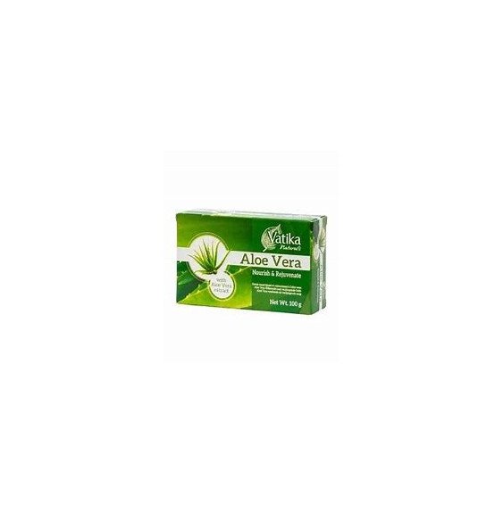 Mydło Vatika Naturals Aloe Vera – 100g | Dabur – Nawilżające Mydło z Aloesem dla Miękkiej Skóry