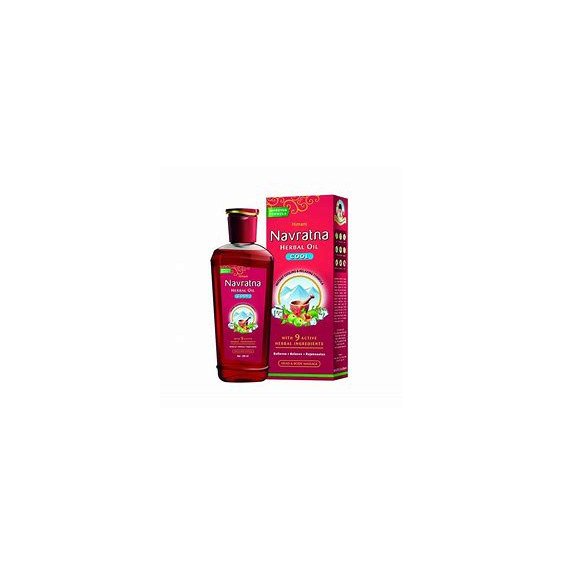 Olej Navratna – 200ml | Navratna – Ajurwedyjski Olej do Masażu Głowy i Relaksu