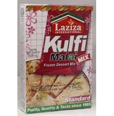 Mieszanka Kulfi Malai Kesar (Foremka) – 152g | Laziza – Mieszanka do Kulfi o Smaku Saffranu do Indyjskich Lodów