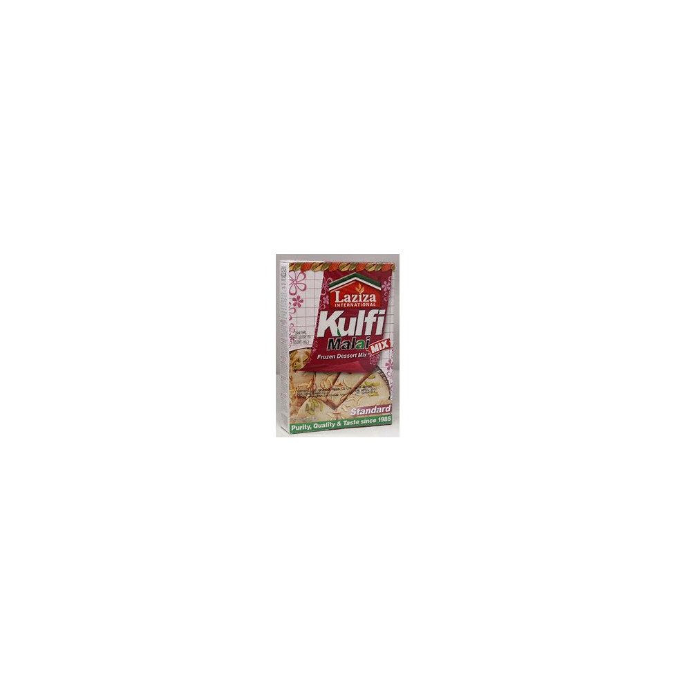 Mieszanka Kulfi Malai Kesar (Foremka) – 152g | Laziza – Mieszanka do Kulfi o Smaku Saffranu do Indyjskich Lodów
