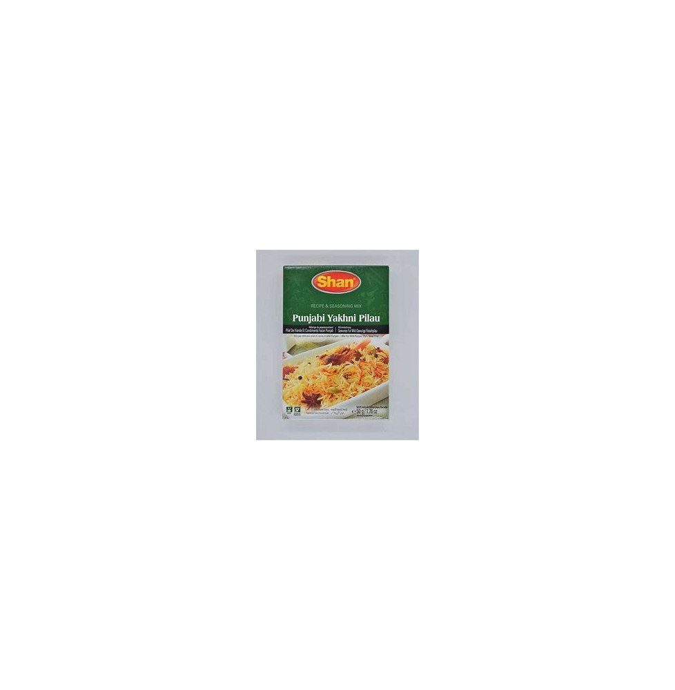 Punjabi Yakhni Pilau Mix Masala – 50g | Masala Punjabi Yakhni Pilau Shan