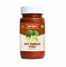 Pokrojone mango w marynacie bez czosnku – 300g, marki Priya