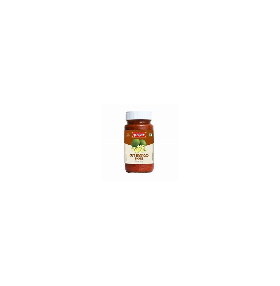 Pokrojone mango w marynacie bez czosnku – 300g, marki Priya