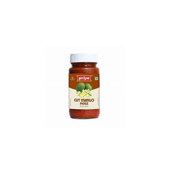 Pokrojone mango w marynacie bez czosnku – 300g, marki Priya