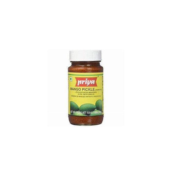Marynowane mango bez czosnku – 300g, marki Priya