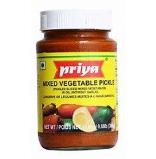 Marynowane warzywa mieszane bez czosnku – 300g, marki Priya