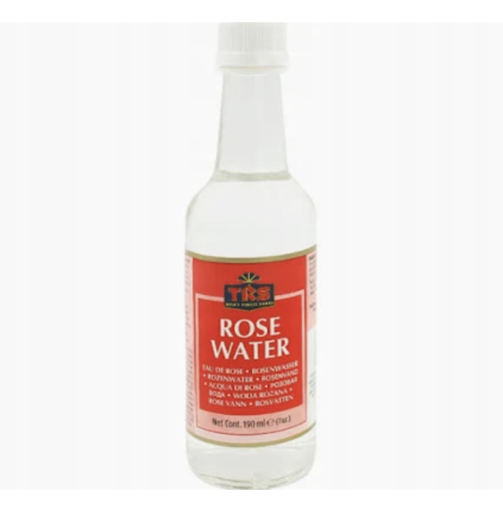 TRS Rose Water – 190ml | Pure Rose Essence for Flavoring Desserts & Beverages