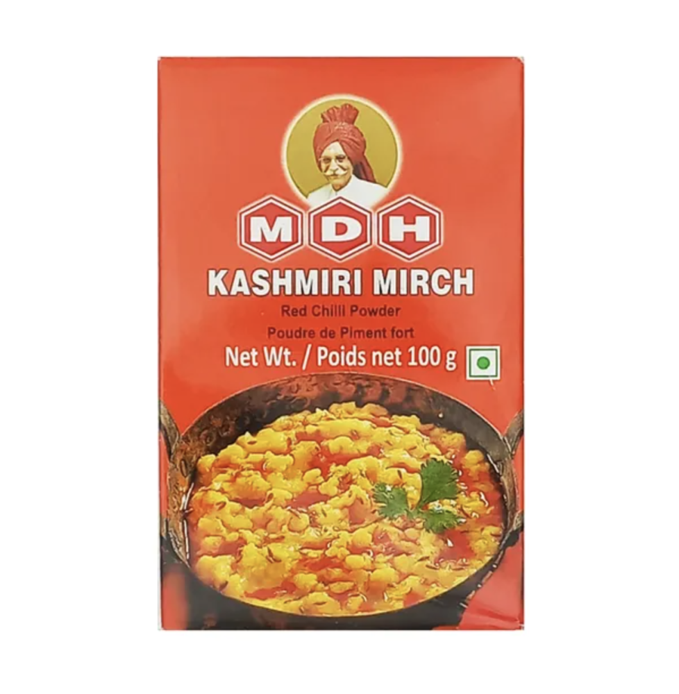 Papryka Kaszmirowa – 100g | MDH Łagodna Czerwona Papryka do Curry i Marynat,