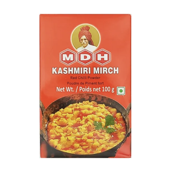 Papryka Kaszmirowa – 100g | MDH Łagodna Czerwona Papryka do Curry i Marynat,