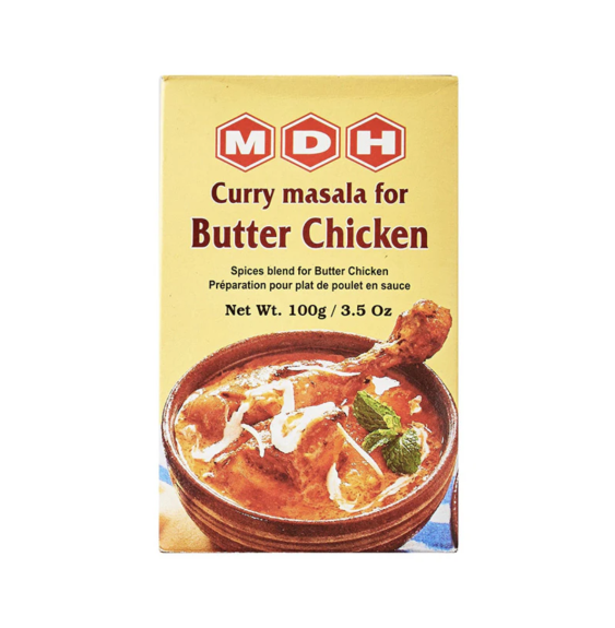 Masala do Kurczaka z Masłem – 100g | MDH Bogata Mieszanka Przypraw do Kurczaka z Masłem i Curry,