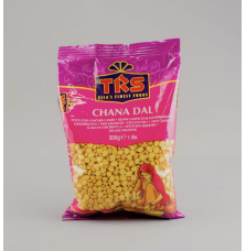Chana Dal – 500g | TRS Premium Rozdrobiona Ciecierzyca do Dali i Gotowania,