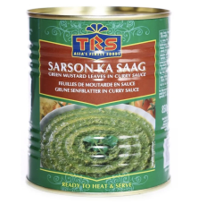 Sarson Ka Saag – 450g | TRS Tradycyjne Liście Gorczycy do Potraw Punjabi,