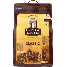 Ryż Basmati India Gate Classic – 5kg | Premium Starzony Ryż Basmati do Gotowania i Biryani,