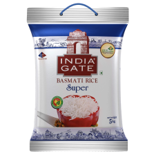 Ryż Basmati India Gate Premium EL – 5.5kg | Starzony Ryż Basmati do Premium Potraw i Biryani,