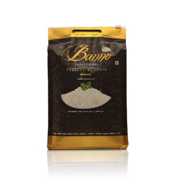 Banno Basmati Rice Black – 5kg | Premium Aged Black Basmati Rice for Cooking & Biryanis