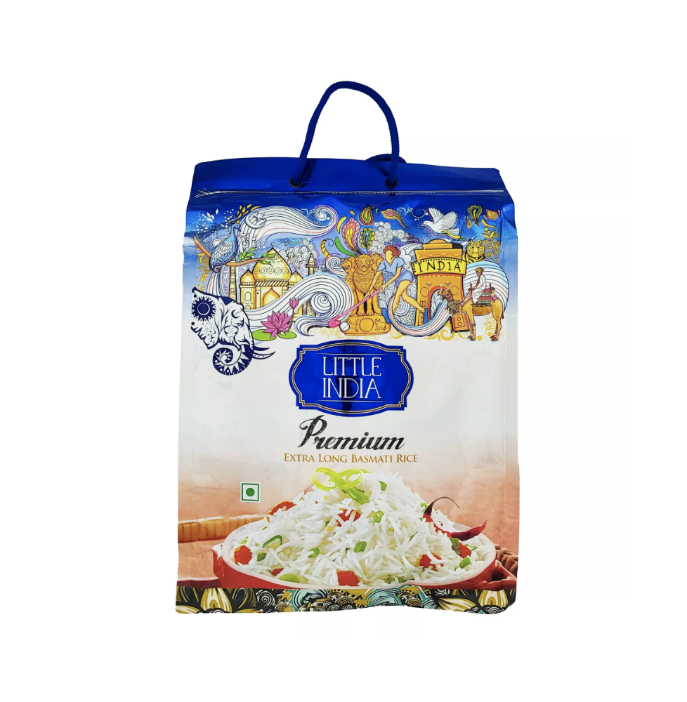 Ryż Basmati LI Premium EL – 5kg | Długoziarniasty Starzony Ryż Basmati do Premium Potraw,