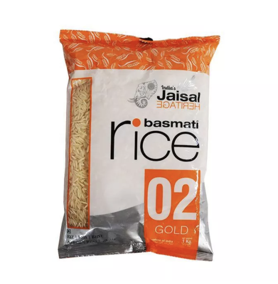 Jaisal Gold Basmati No.2 – 5kg | Premium Aged Basmati Rice for Cooking & Biryanis